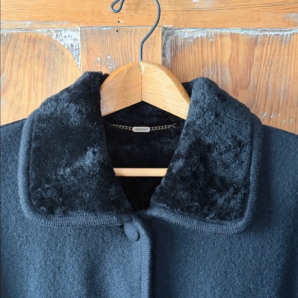 Geiger Collections Austria Made Wool /shearling lined BlackWomen's 38 (M) - Picture 10 of 11